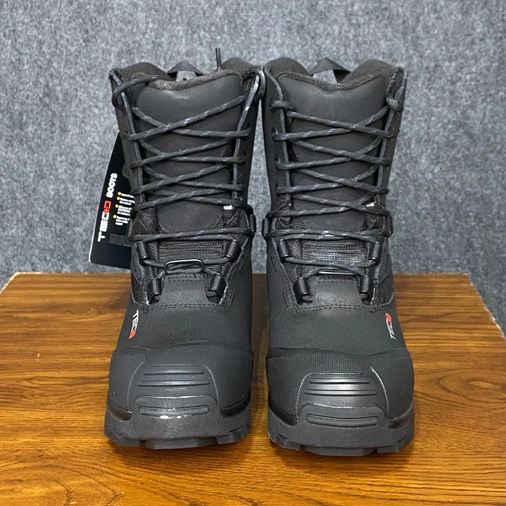 Ski-Doo TEC+ Boots Size 8 EU41 Black Waterproof Primaloft Insulated Unisex NWT‎